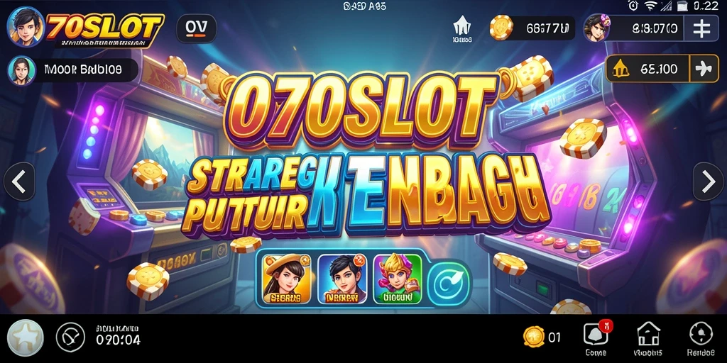Tampilan gameplay <strong>070SLOT</strong> yang mendebarkan dan penuh strategi.
