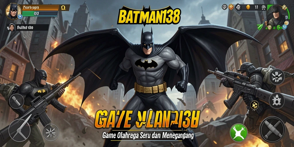 Tampilan seru dan menegangkan dari gameplay BATMAN138 yang realistis.