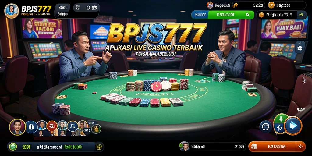 Tampilan gameplay Live Casino yang seru di BPJS777.