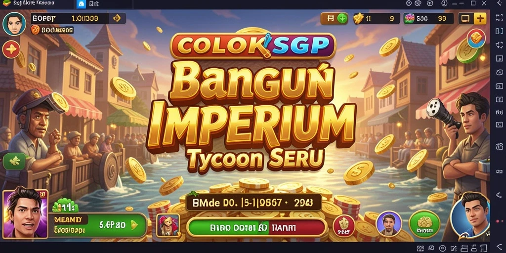 Tampilan gameplay seru dan interaktif dalam COLOKSGP.