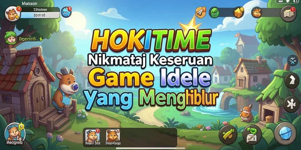 Menampilkan gameplay HOKITIME yang seru dan menarik.