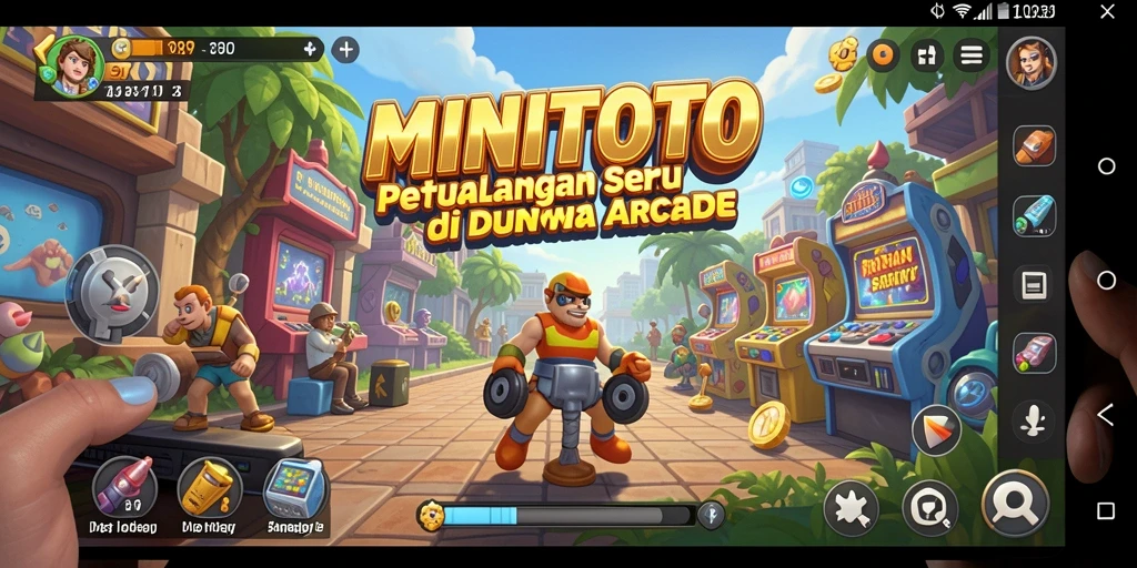 Tampilan gameplay seru dan penuh aksi dalam MINITOTO.
