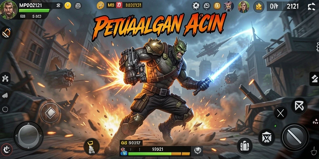 Tampilan gameplay MPO2121 yang mendebarkan dalam aksi penuh.