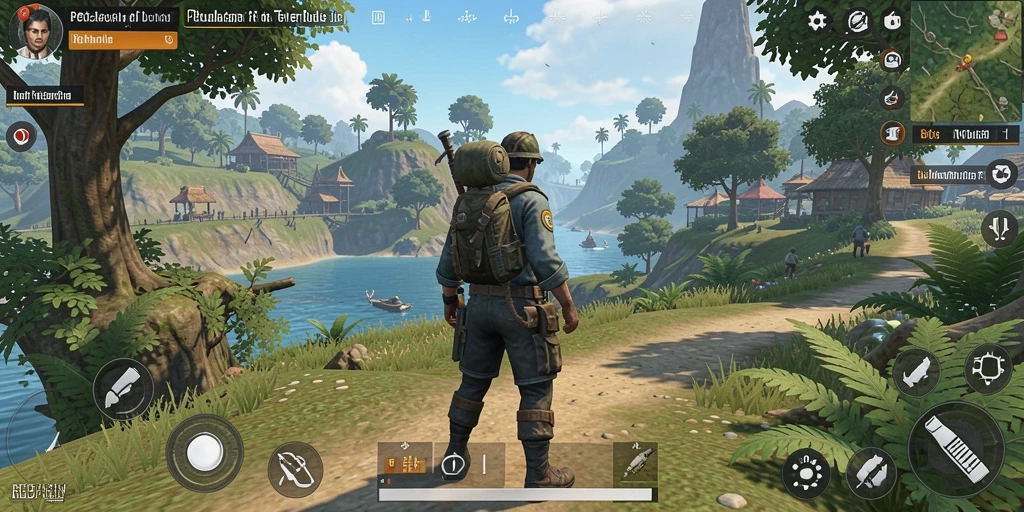 Gameplay seru eksplorasi dunia terbuka REBAHIN.