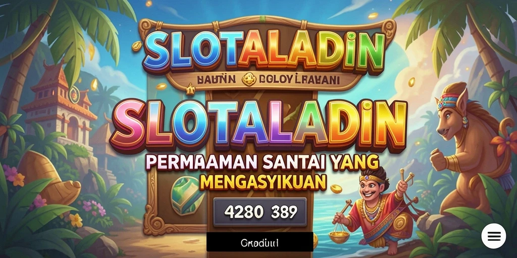 Tampilan menarik dan gameplay seru di SLOTALADIN.