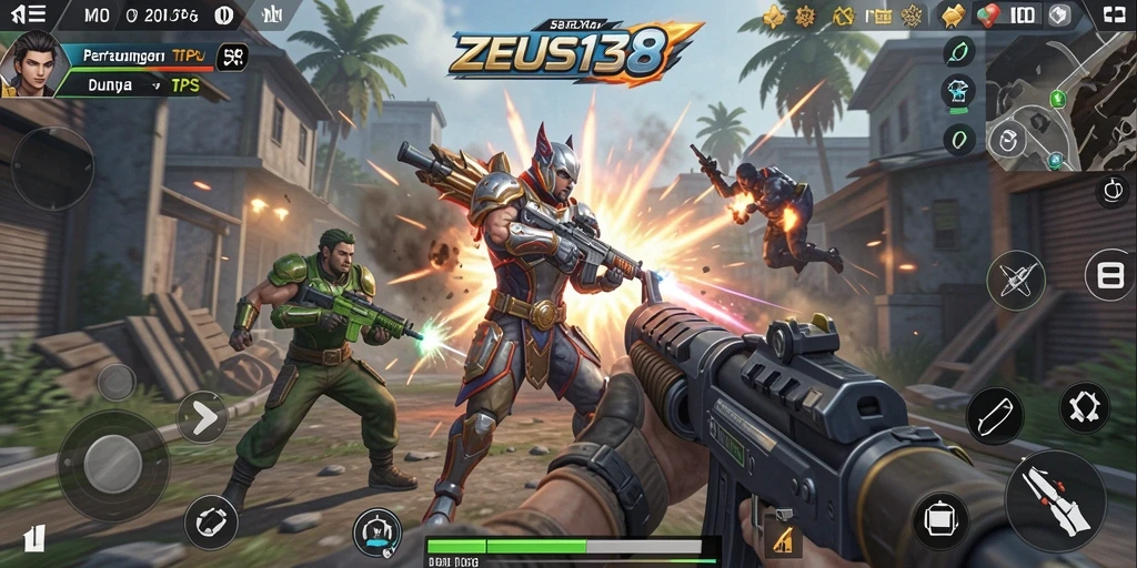 Gameplay seru ZEUS138 dengan aksi tembak-menembak yang mendebarkan.